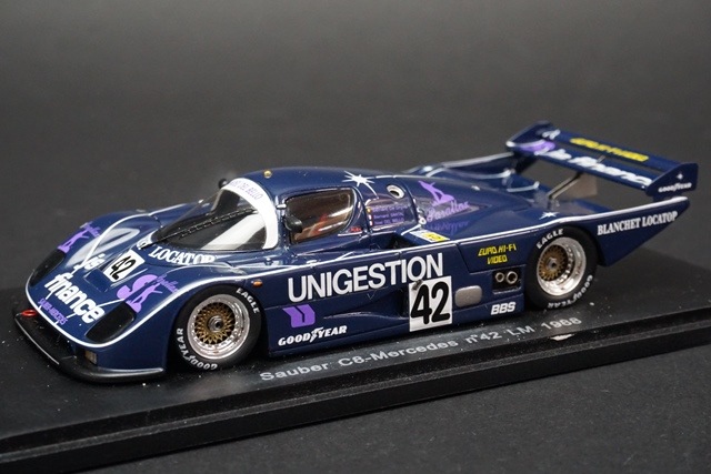 1/43 スパーク S1254 ザウバー C8 1988年ル・マン24時間 #42, Boost