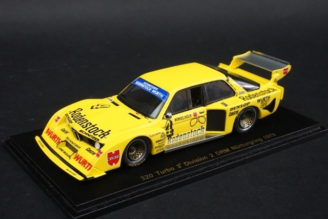1/43 スパーク RS1506 レースランド特注 BMW 320 ターボ Division