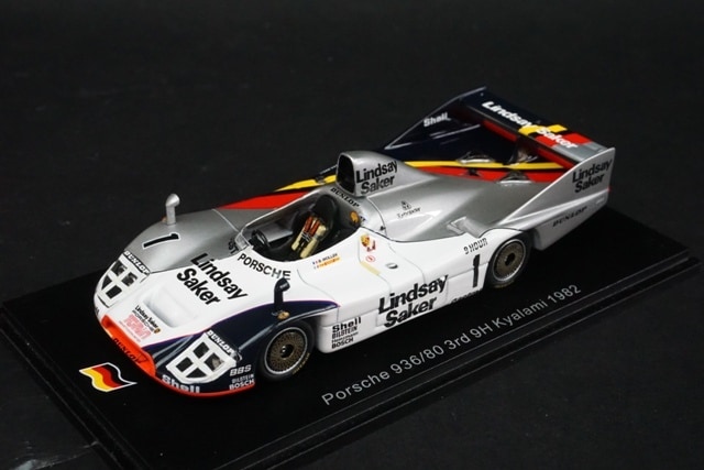 1/43 スパーク SG507 ポルシェ Porsche 936/80 #1 3rd 9H Kyalami 1982