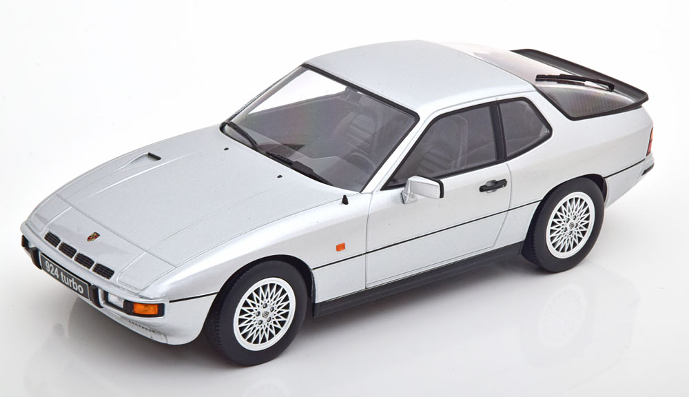 新品 KKDC180901 KK scale 1/18 ポルシェ 924 Turbo 1986 silver