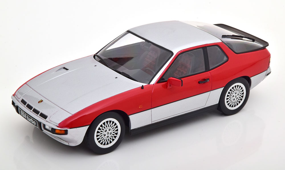 新品 KKDC180902 KK scale 1/18 ポルシェ 924 Turbo 1986 silver