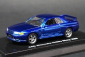 1/64 ���� �������㥹�ȥ������꡼�� ���� �������饤�� R32 GT-R ��44�� �Ų��ۥӡ����硼 2005 �֥롼 Die-Cast Car Series ������