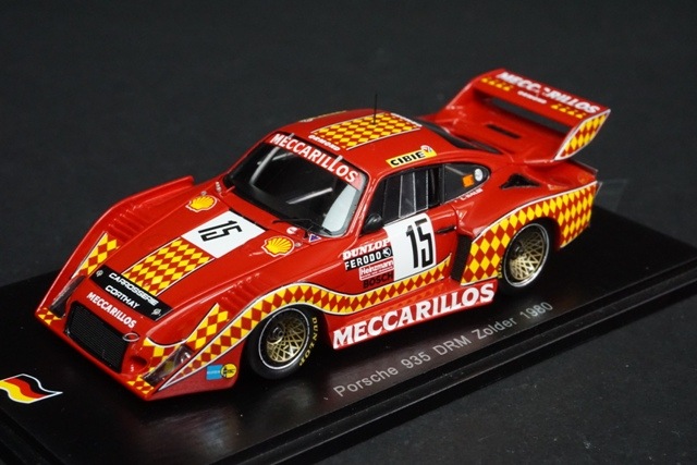 1/43 スパーク SG360 ポルシェ 935/77A #15 DRM Zolder 1980 Claude