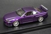 1/43 HPI 8381 �ߥ顼���� ���� �������饤�� GT-R V���ڥå� (R34) �ߥåɥʥ��ȥѡ��ץ� ��