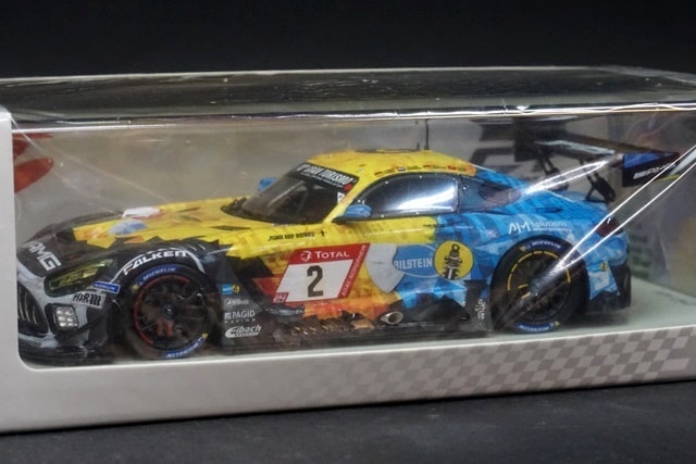 1/43 スパーク SG688 メルセデス AMG GT3 Mercedes AMG Team HRT 9位