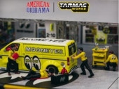 ���� T64F-004-ME1 Tarmac Works �� AMERICAN DIORAMA 1/64  Figures Set Mechanic 3 Set Mooneyes �ڤ椦�ѥ��б���