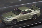1/43 ���� 03381MJ ���� �������饤�� GT-R (BNR34) V���ڥå��� �˥�� �ߥ�˥��ॸ������