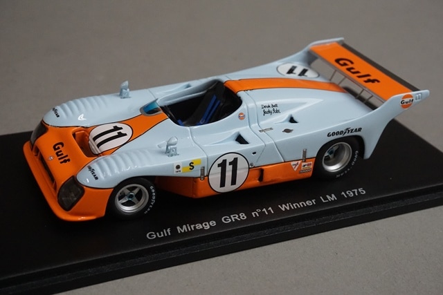 1/43 スパーク 43LM75 ガルフ ミラージュ GR8 ルマン 優勝 1975 #11