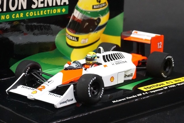 1/43 ミニチャンプス 540884392 マクラーレン ホンダ MP4-4 A