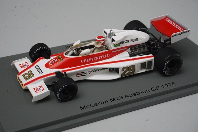 1/43 スパーク S5747 マクラーレン M23 オーストラリアGP 1978 #29 N
