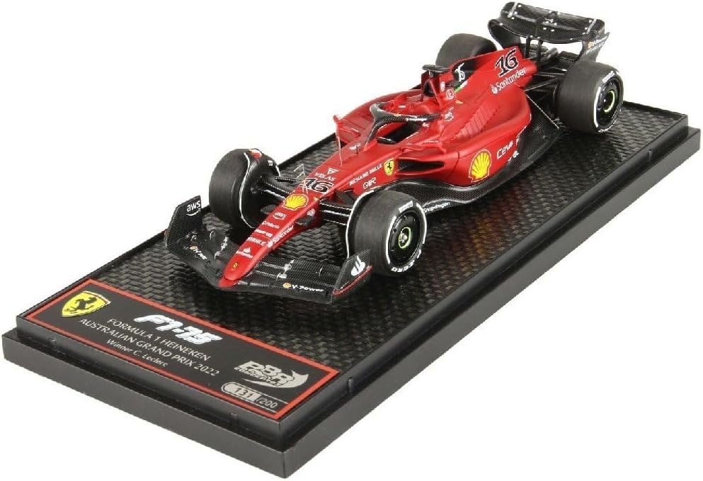 新品 BBRC278A BBR 1/43 フェラーリ F1-75 オーストラリアGP