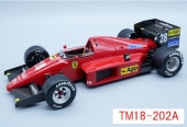 ���� TM18-202A �ƥ��Υ�ǥ� 1/18 �ե��顼�� F1 / 86 �֥饸��GP 1986 #28 Stephan Johanson 