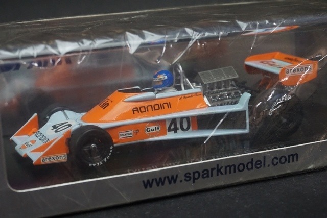1/43 スパーク S1648 ティレル 007 ダッチGP 1976#40 A.P.ロッシ