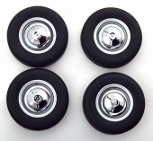  KKDCACC035 KK scale 1/12 եå 500F Tire Set with rims silver