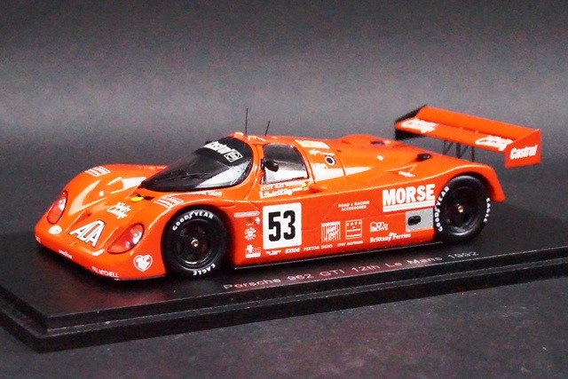 1/43 スパーク S4438 ポルシェ 962 GTI 12th ルマン 1992 #53