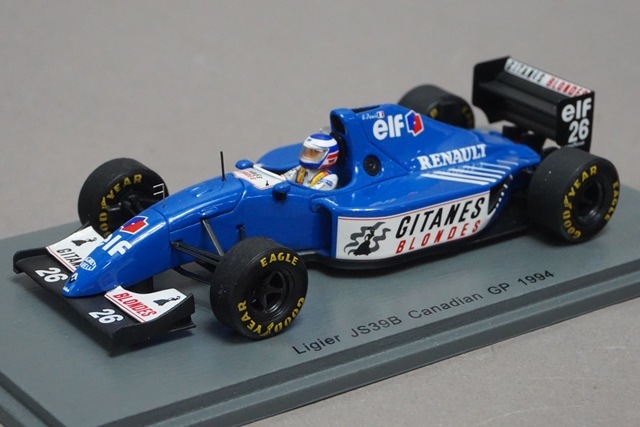 ★1/43★リジェ ルノー JS39B★O.パニス★1994 ドイツGP 2位★ ☆1/43☆リジェ ルノー JS39B☆O.パニス☆1994 ドイツGP 2位