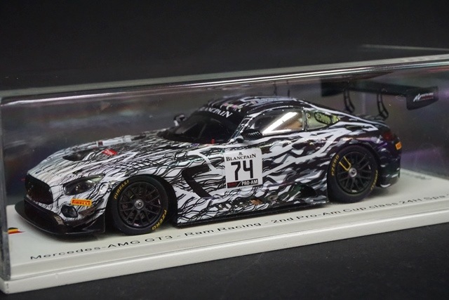 1/43 スパーク SB268 メルセデス AMG GT3 Ram Racing 2位 Pro-Am Cup