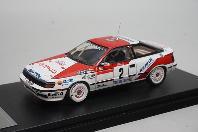 トヨタ セリカ GT-Four ミニカー 1991年　日本製 Amazon | 136 ミニカー セリカ GT-Four RC 1991国産名車