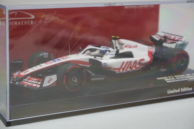 新品 417222147 ミニチャンプス 1/43 ハース F1 TEAM VF-22 ミック 