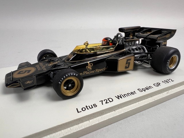 1/43 スパーク S4282 ロータス 72D F1 スペイン Spanish GP 1972 優勝