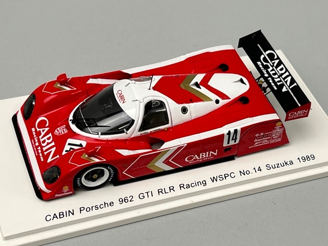 1/43 スパーク ROMU017 ロム特注 CABIN ポルシェ 962 GTI RLR