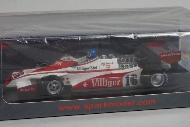 1/43 スパーク S1694 Shadow DN9 イギリスGP 5位 1978 #16 H.スタック