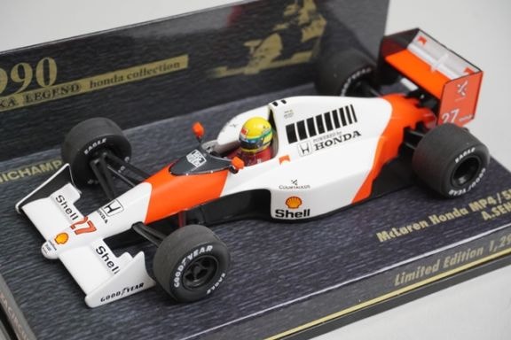 1/43 マクレーレン MP4/5B A.セナ 1/43スケール マクラーレン MP4/5B アイルトン・セナ #27 1990