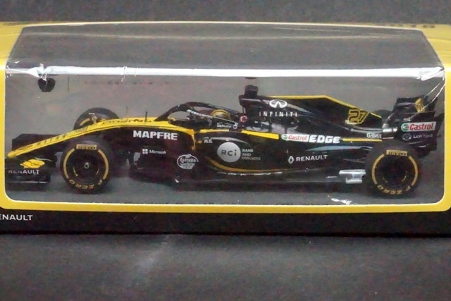 1/43 スパーク S6057 ルノー R.S. 18 中国GP 2018 #27 N.ヒュルケン 