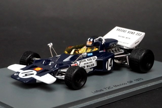 1/43 スパーク S4281 ロータス 72C メキシコGP 1970 G.ヒル, Boost