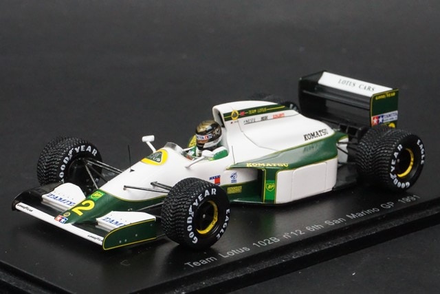 1/43 スパーク S1786 チーム ロータス 102B サンマリノGP 6位 1991 #12