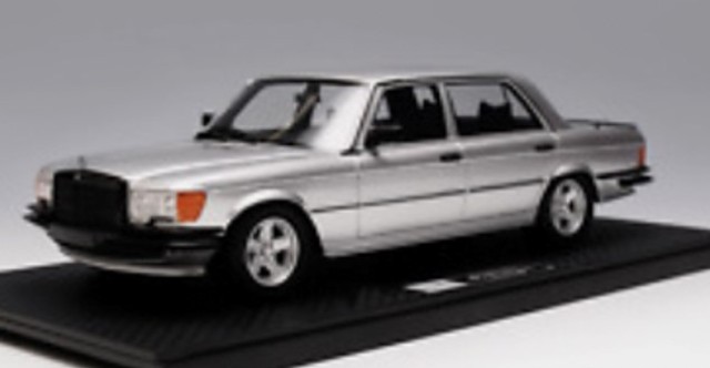 メルセデスベンツセダン ミニカー 1/18 取寄せ Ivy 1/18 メルセデス ベンツ MBZ 450 SEL AMG Silver, Boost