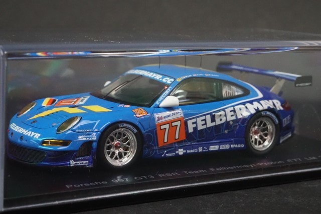 1/43 スパーク S2583 ポルシェ 997 GT3 RSR チーム Felbermayr-Proton