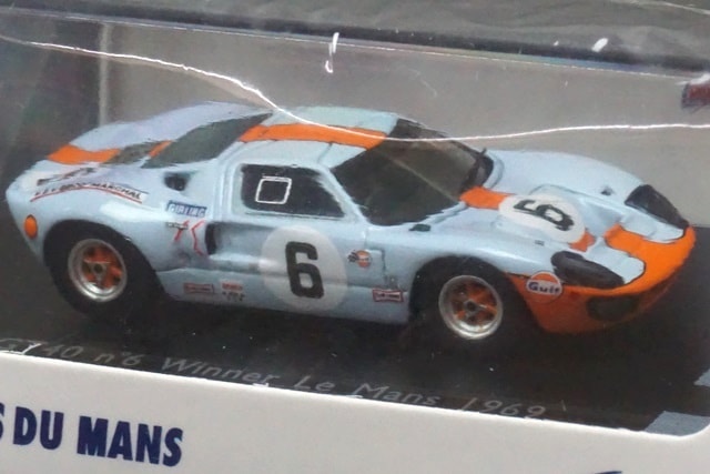 ラクーンオート特注製作　フォード GT40 LM69 優勝車　No.6 1/72 1969 FORD GT-40 #6 Le Mans diecast car model | eBay