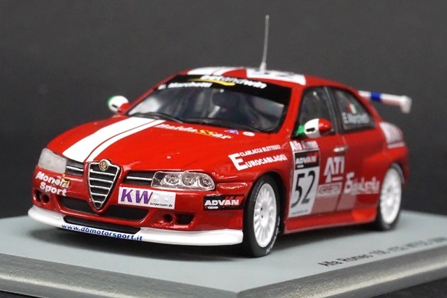 1/43 スパーク S0489 アルファロメオ 156 WTCC 2006 #52 Elio