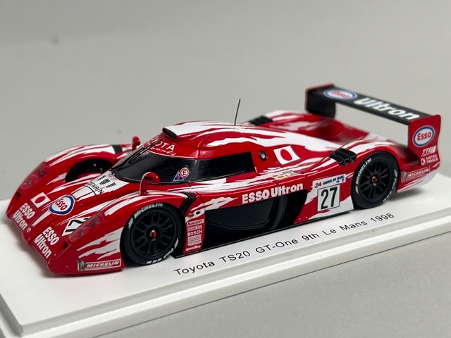 1/43 スパーク S2385 トヨタ TS20 GT-One LM ルマン 1998 9位