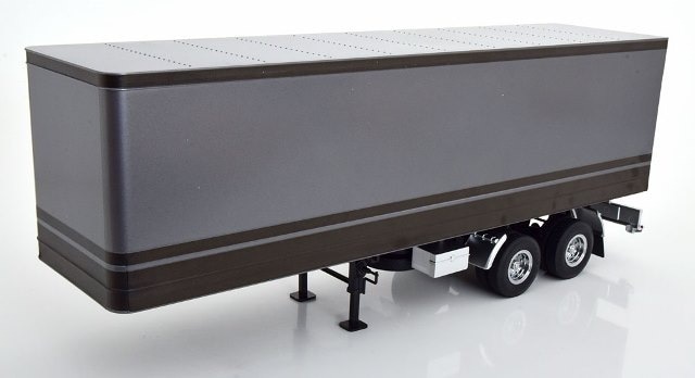 新品 RK180162 ROAD KINGS 1/18 Truck Trailer グレーメタリック