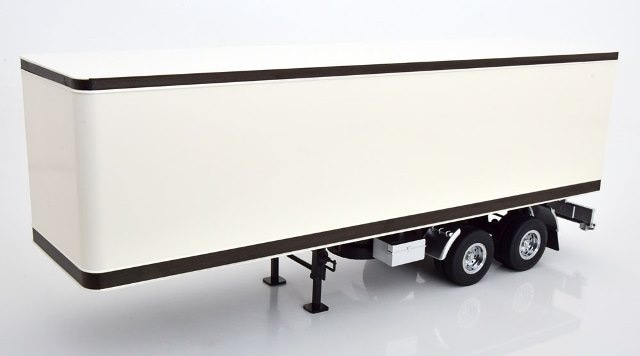 新品 RK180163 ROAD KINGS 1/18 Truck Trailer ホワイト／ブラック