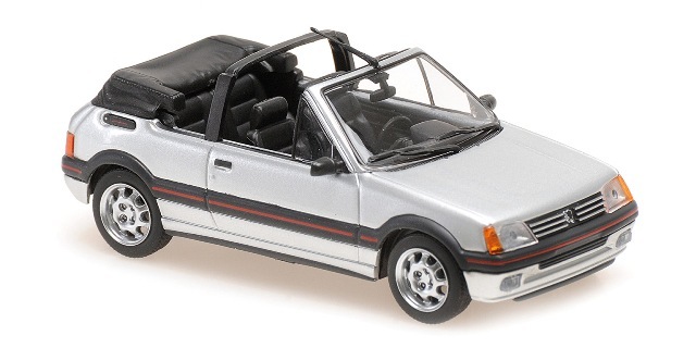 プジョー205カブリオレ　ピンバッジコレクション 新品 940112331 マキシチャンプス 1/43 プジョー 205 CTI カブリオレ