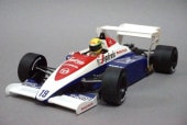 1/18 �ߥ˥����ץ� 540841889 �ȡ���ޥ� �ϡ��� Toleman Hart TG184 �ݥ�ȥ���GP 1984 #19 A.����