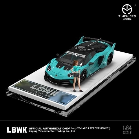 MINI GT ランボルギーニ　アヴェンタドール　LP700 LBWK 限定 1/64スケール MINI GT「LB-WORKS ランボルギーニ・アヴェン