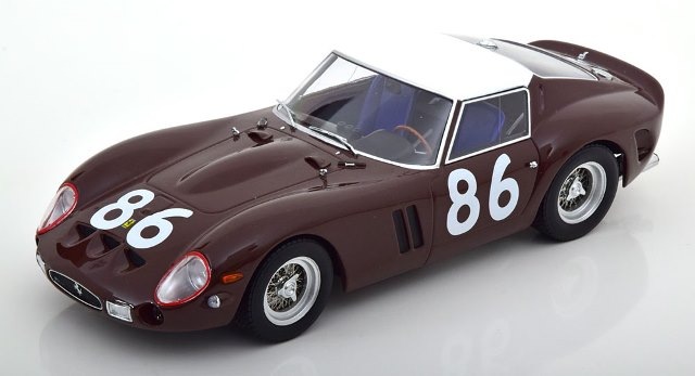 新品 KKDC180737 KK scale 1/18 フェラーリ 250 GTO No.86