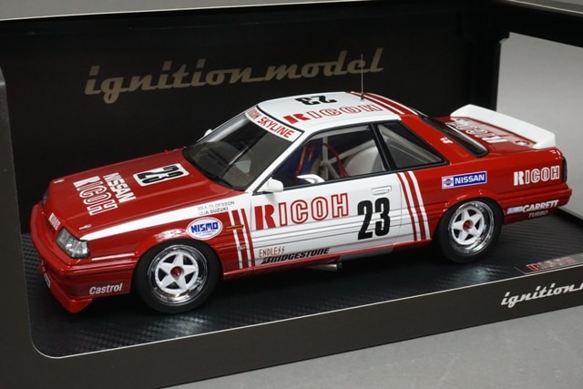 1/18 IG1726 イグニッションモデル RICOH Nissan Skyline (#23) 1988
