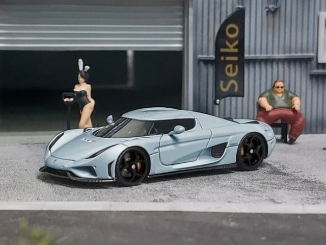 予約 Seiko JG 1/64 ケーニグセグ レゲーラ Koenigsegg Regera Glacier