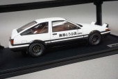 1/18 �����˥å�����ǥ� IG2871 ���˥����D �ȥ西 ���ץ�󥿡� �ȥ�� 3�ɥ� GT Apex (AE86) �ۥ磻��/�֥�å�