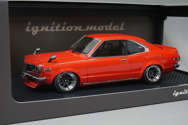 No366 ミニカー1/18箱ありMAZDA SAVANNA S124A 1/18 イグニッションモデル IG0706 マツダ Savanna (S124A) Red