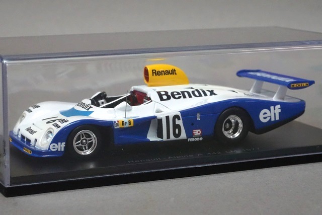 1/43 スパーク S1556 ルノー アルペン A 442 LM 1977 #16, Boost Gear