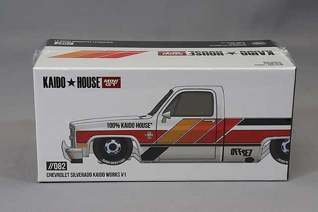 新品 KHMG082 TSM MINI-GT 1/64 シボレー シルバラード KAIDO WORKS V1