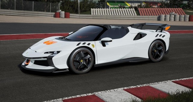 ͽ�� FE042C MR 1/18 �ե��顼�� Ferrari SF90 XX Spider Bianco Artico