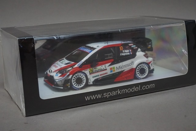1/43 スパーク S6572 トヨタ ヤリス WRC #17 Winner Rally Monza 2020