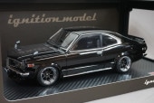 1/18 �����˥å�����ǥ� IG0701 �ޥĥ� Mazda Savanna (S124A) Black ��Watanabe-Wheel